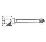 TE CONNECTIVITY D-Sub/D形连接器 - 配件 - 顶丝 553489-1