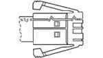 TE CONNECTIVITY 模块化连接器 - 插头 1-1761187-1