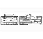 TE CONNECTIVITY 矩形连接器 - 外壳 4-641522-5