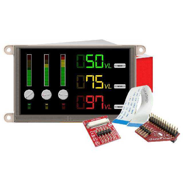 4D SYSTEMS LED显示器件 GEN4-ULCD-50D-PI