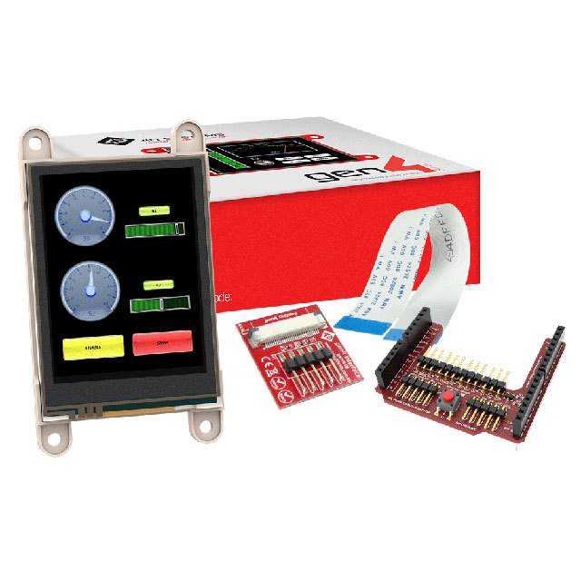 4D SYSTEMS LED显示器件 GEN4-ULCD-24DT-AR