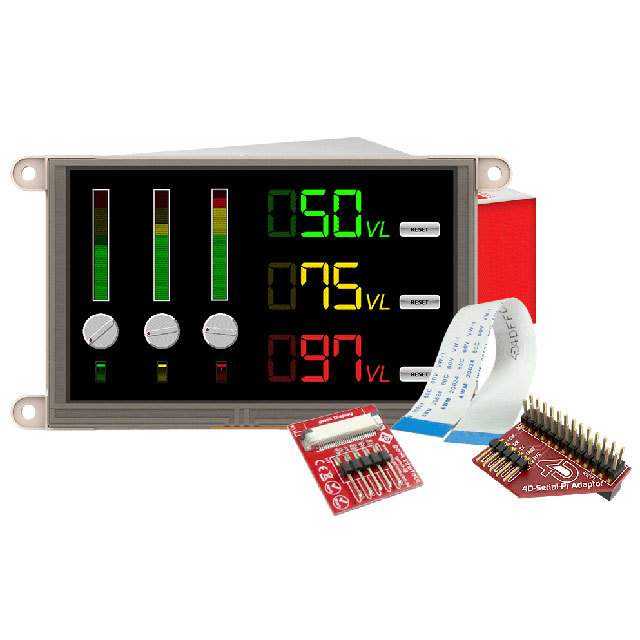 4D SYSTEMS LED显示器件 GEN4-ULCD-50DT-PI