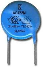 KEMET 陶瓷电容 C907U471KZYDCA7317