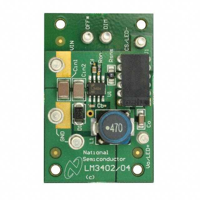 TEXAS INSTRUMENTS LED驱动器 LM3404MREVAL