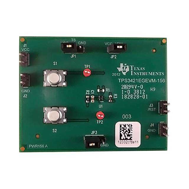 TEXAS INSTRUMENTS 评估、开发板开发工具 TPS3421EGEVM-156