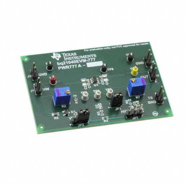 TEXAS INSTRUMENTS 评估、开发板开发工具 BQ21040EVM-777