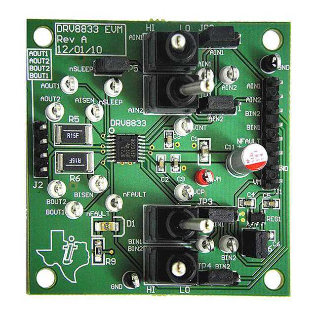 TEXAS INSTRUMENTS 评估、开发板开发工具 DRV8833EVM