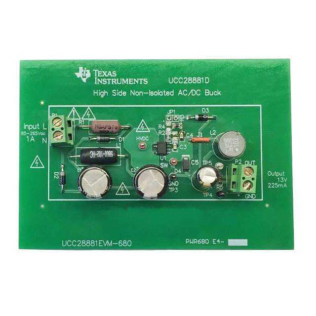 TEXAS INSTRUMENTS DC-DC稳压器 UCC28881EVM-680