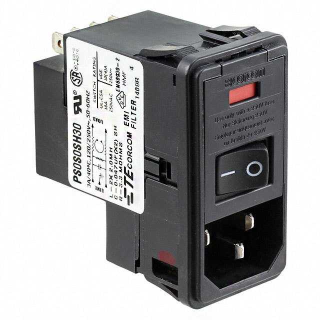 TE CONNECTIVITY EMI滤波器 1-6609106-1