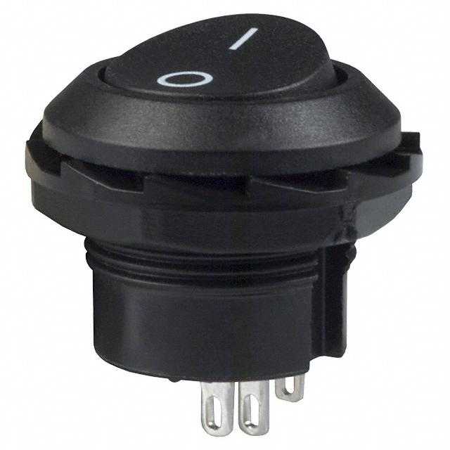 E-SWITCH 翘板开关 RR3130CBLKBLKFS