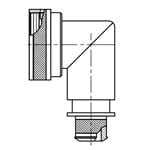 AMPHENOL 圆形连接器-后壳和电缆夹 M85049/84-14N03