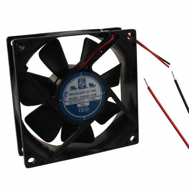 ORION FANS 风扇和热管理 OD8025-12HBIP55