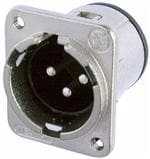 NEUTRIK 套管 - 音频连接器 NC3MDM3-V