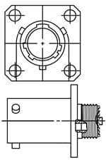 AMPHENOL 圆形连接器 MS27656T23B55S