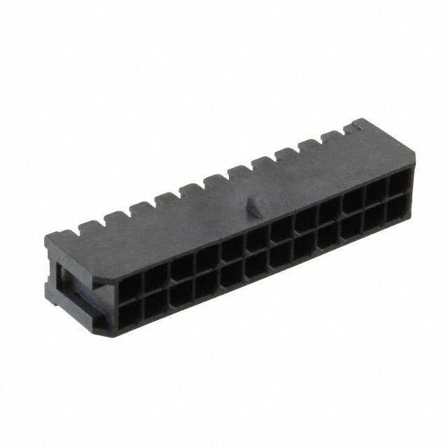 AMPHENOL 矩形连接器 - 针座 - 公插针 G881A24001TEU