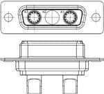 AMPHENOL D-Sub 连接器 LCC17A3W3SM2N1