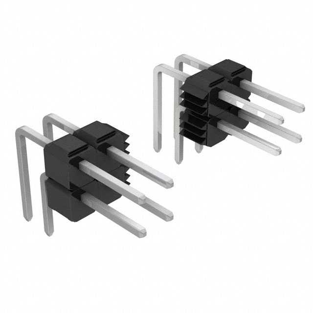 3M 矩形连接器 - 针座 - 公插针 929838-04-15