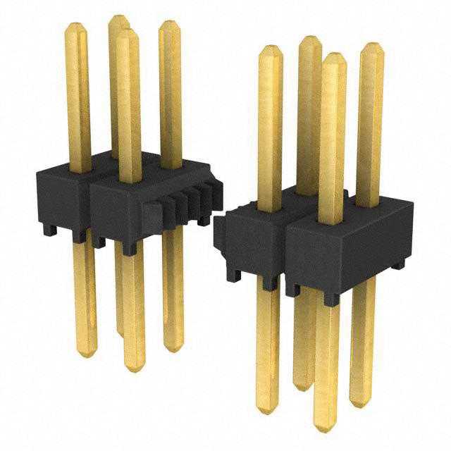 SAMTEC 矩形连接器 - 针座 - 公插针 TSW-106-26-G-D