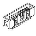 AMPHENOL 矩形连接器 - 针座 - 公插针 72454-020V