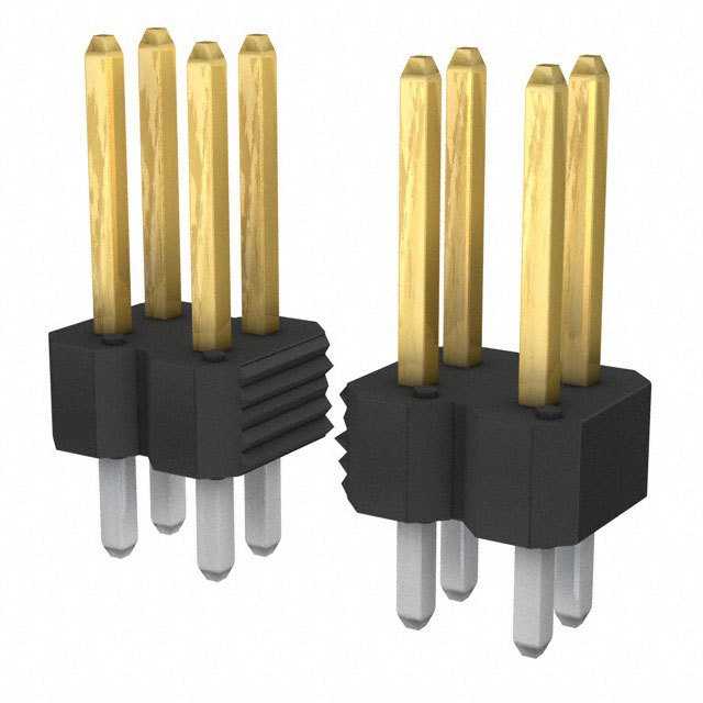 AMPHENOL 矩形连接器 - 针座 - 公插针 77313-824-42LF
