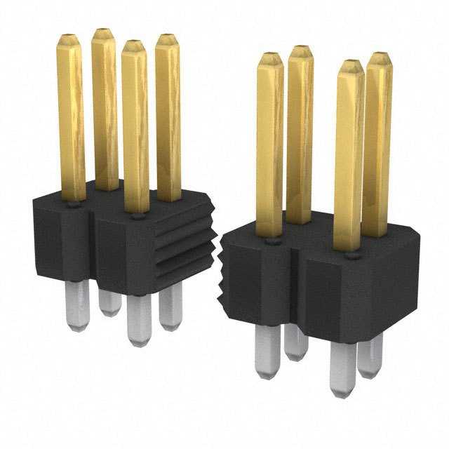 AMPHENOL 矩形连接器 - 针座 - 公插针 77313-101-44LF