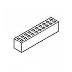 AMPHENOL 矩形连接器 - 针座 - 插座/母插口 63453-334LF
