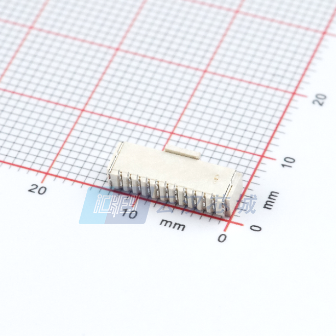 HCTL/深圳华灿天禄 矩形连接器 - 针座 - 插座/母插口 HC-1.0-11PLT