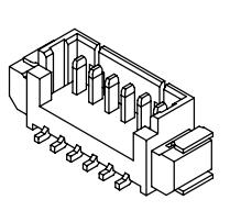 A1251WV-S-4P-矩形连接器 - 针座，公插针-云汉芯城ICKey.cn