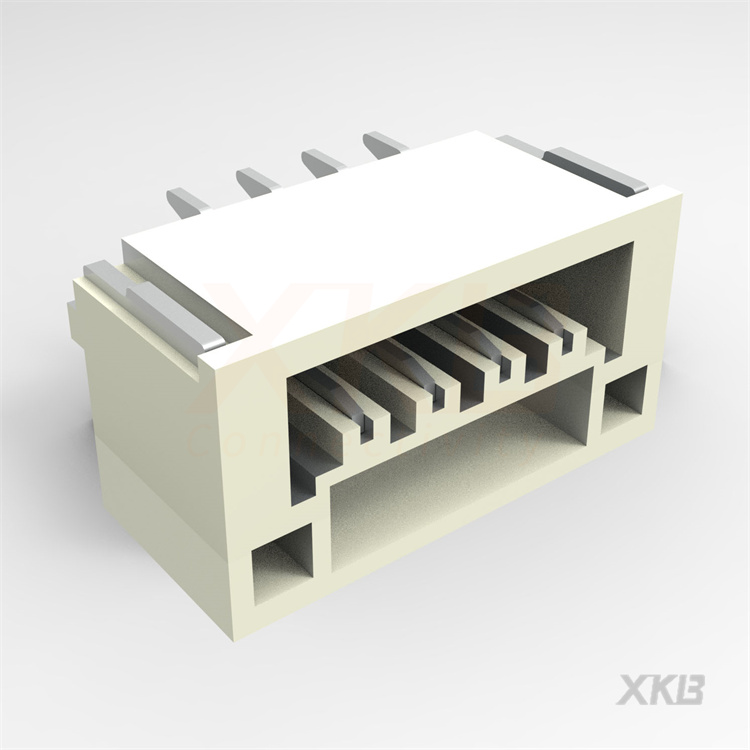 XKB CONNECTIVITY/中国星坤 矩形连接器 - 针座 - 公插针 X1251WRS-04HF-LPSW