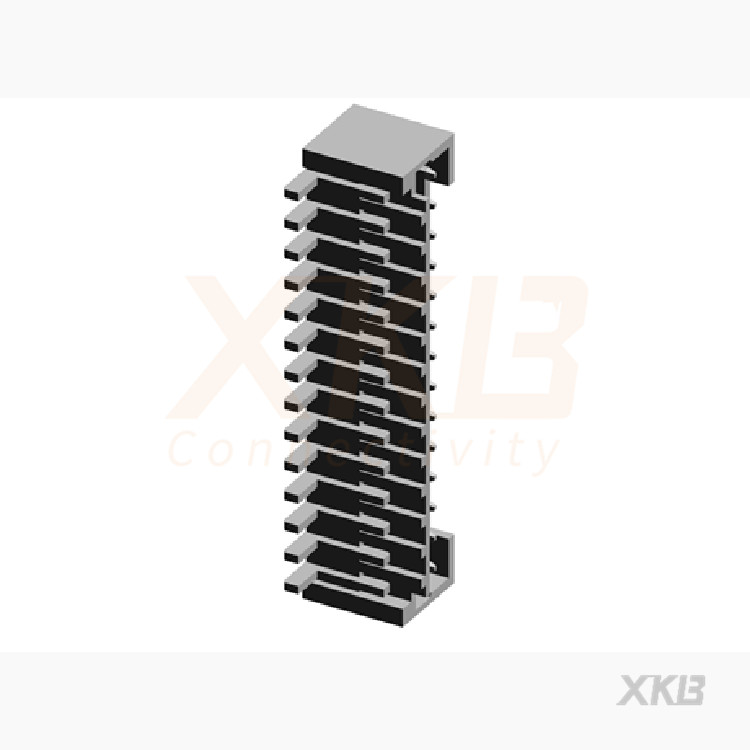 XKB CONNECTIVITY/中国星坤 矩形连接器 - 板载/直接线对板 X1511WVS-14LHF-LPSW