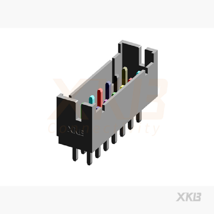 XKB CONNECTIVITY/中国星坤 矩形连接器 - 针座 - 公插针 X2026WV-2x07-N0SN