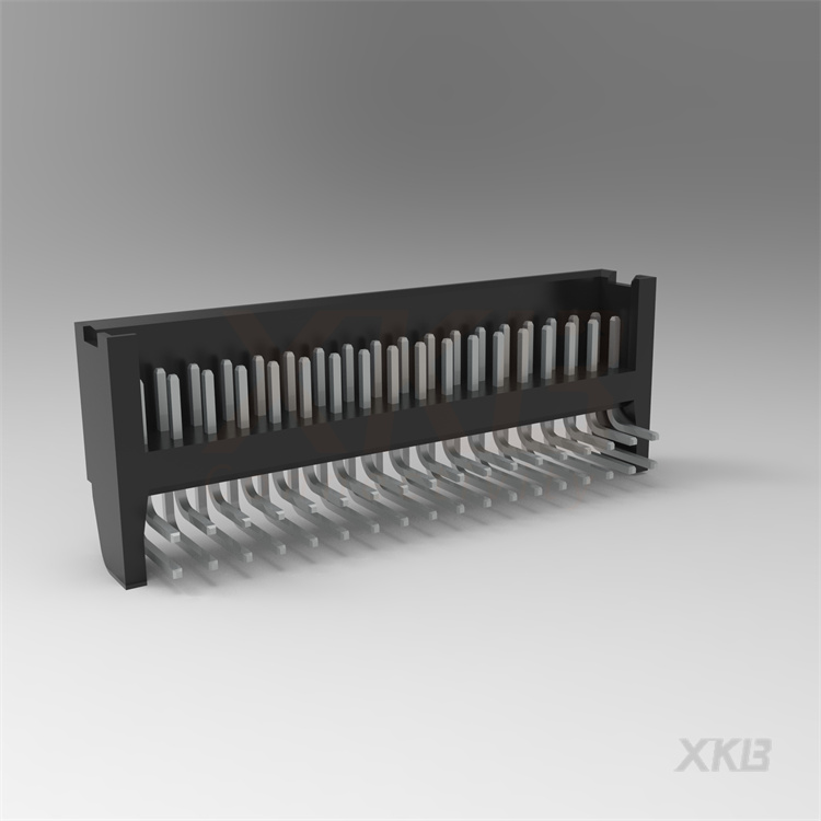 XKB CONNECTIVITY/中国星坤 矩形连接器 - 针座 - 公插针 X2530WR-2x18-PTSN