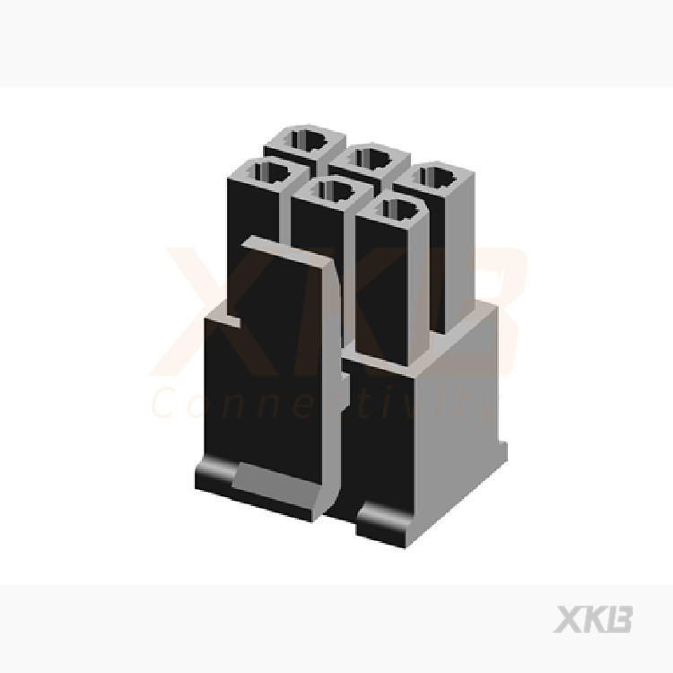 XKB CONNECTIVITY/中国星坤 模块化连接器 - 插孔 X3025HM-2x03-N2