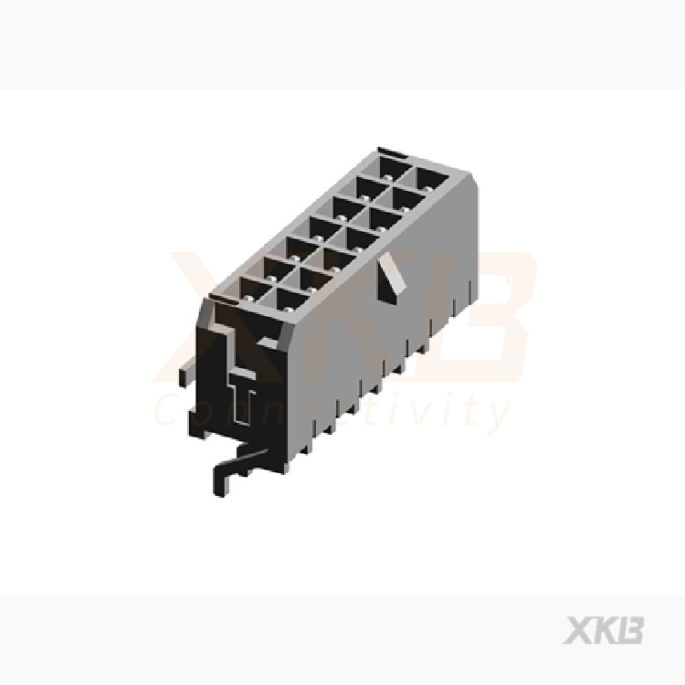 XKB CONNECTIVITY/中国星坤 矩形连接器 - 外壳 X3025WRS-2x07D-LPSW