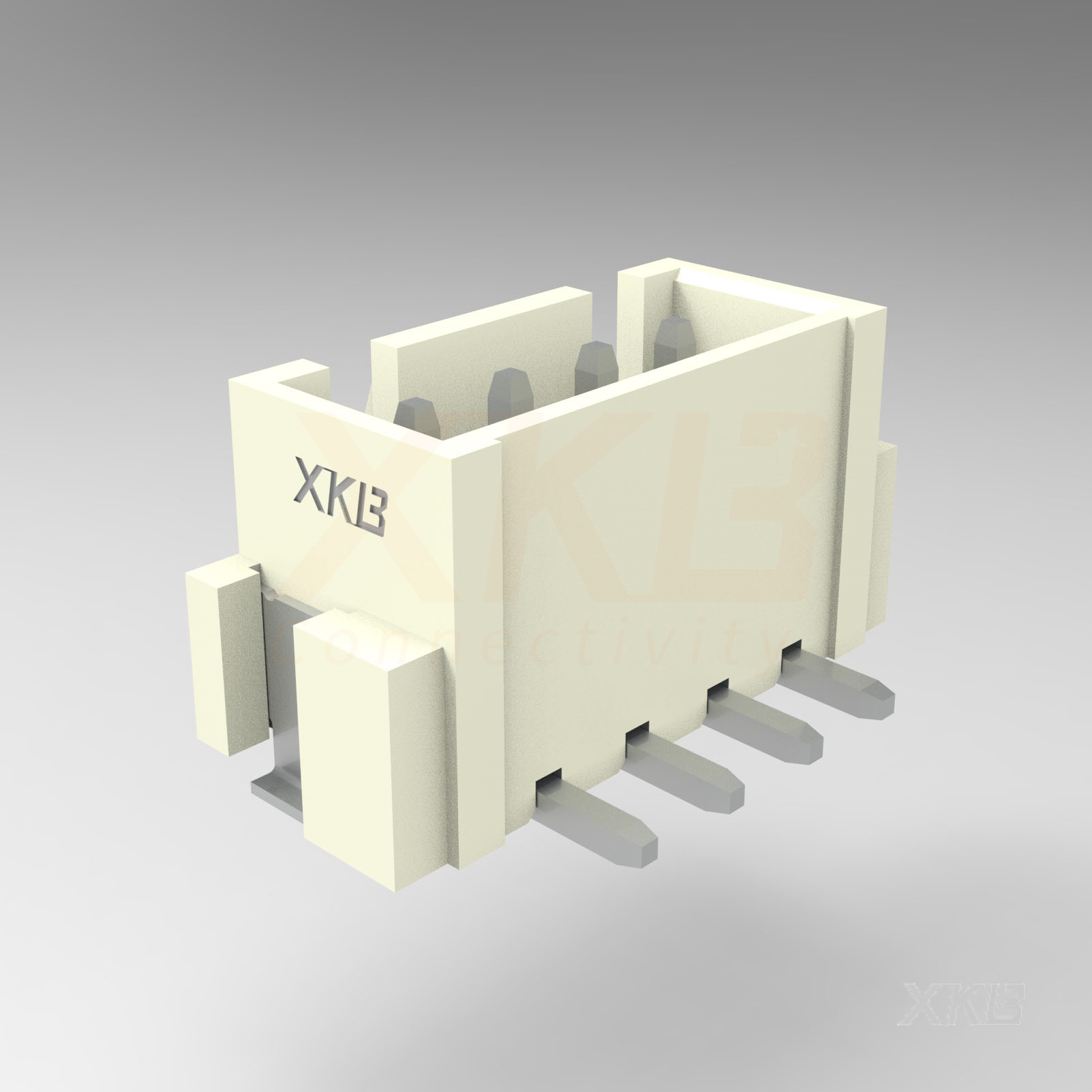 XKB CONNECTIVITY/中国星坤 矩形连接器 - 针座 - 公插针 X8821WVS-04L-LPSN