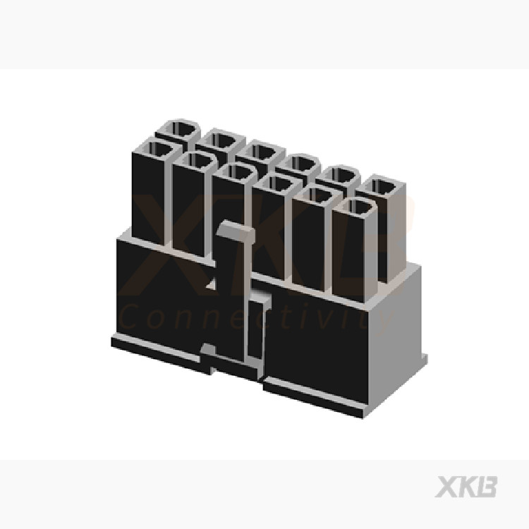 XKB CONNECTIVITY/中国星坤 矩形连接器 - 外壳 X9357HM-2x06-N2