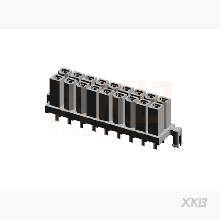 XKB CONNECTIVITY/中国星坤 矩形连接器 - 针座 - 公插针 X9357WV-2x09S-N0SW