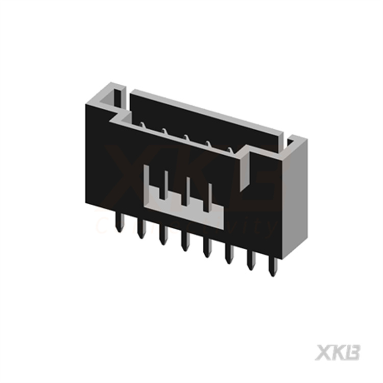 XKB CONNECTIVITY/中国星坤 矩形连接器 - 针座 - 公插针 X9556WV-08-N0V01