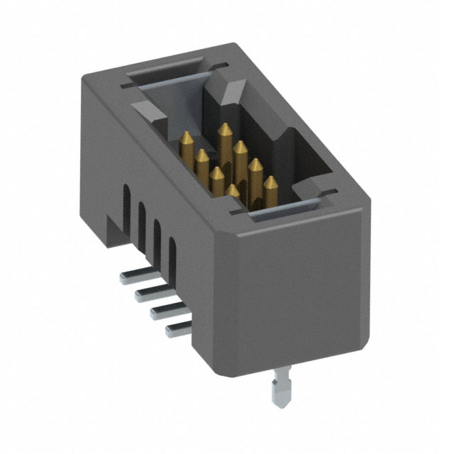 SAMTEC 矩形连接器 - 针座 - 公插针 TFM-104-02-L-D-WT-K