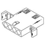 MOLEX 矩形连接器 - 外壳 0003091041