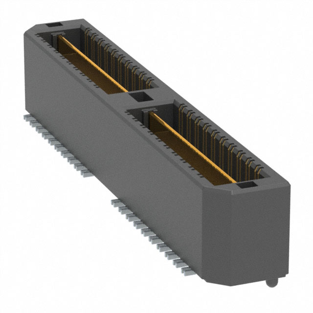 SAMTEC 矩形连接器 - 阵列/边缘型/夹层式（板对板） QTH-040-02-L-D-DP-A