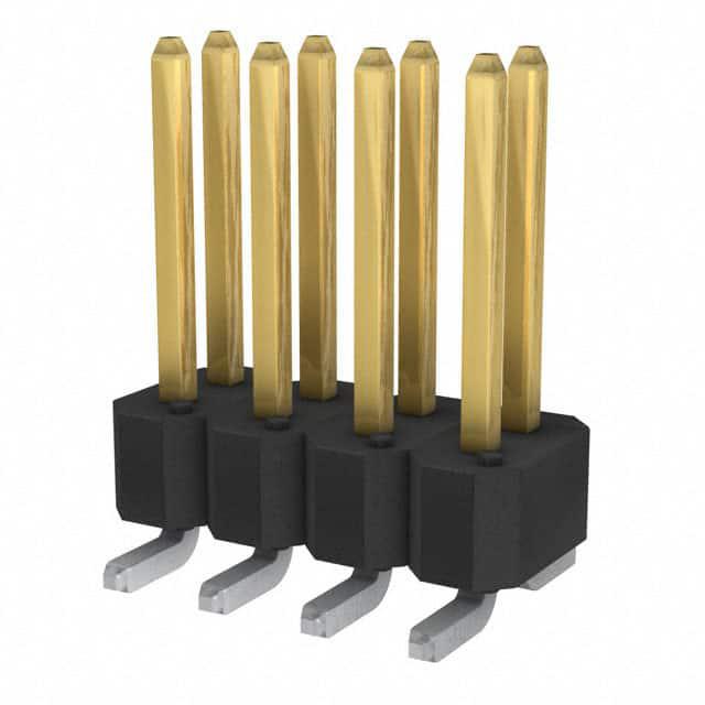 AMPHENOL 矩形连接器 - 针座 - 公插针 95278-110A08LF