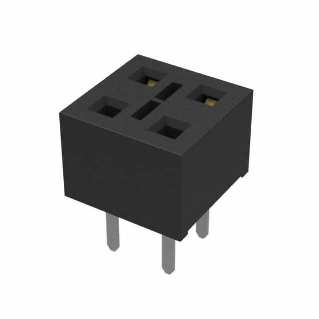 SAMTEC 矩形连接器 - 针座 - 插座/母插口 HLE-102-02-L-DV-TE