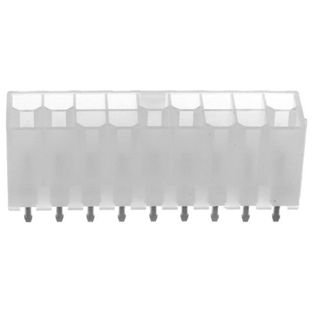 TE CONNECTIVITY 矩形连接器 - 针座 - 公插针 1-1586037-8