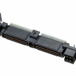 SAMTEC 矩形连接器 - 阵列/边缘型/夹层式（板对板） QFS-078-01-SL-D-RA