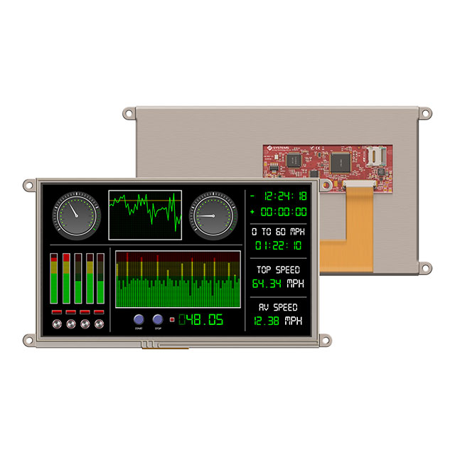 4D SYSTEMS 评估、开发板开发工具 SK-90DT-PI