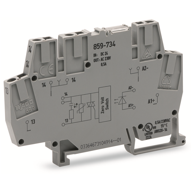 WAGO 固态继电器 859-734