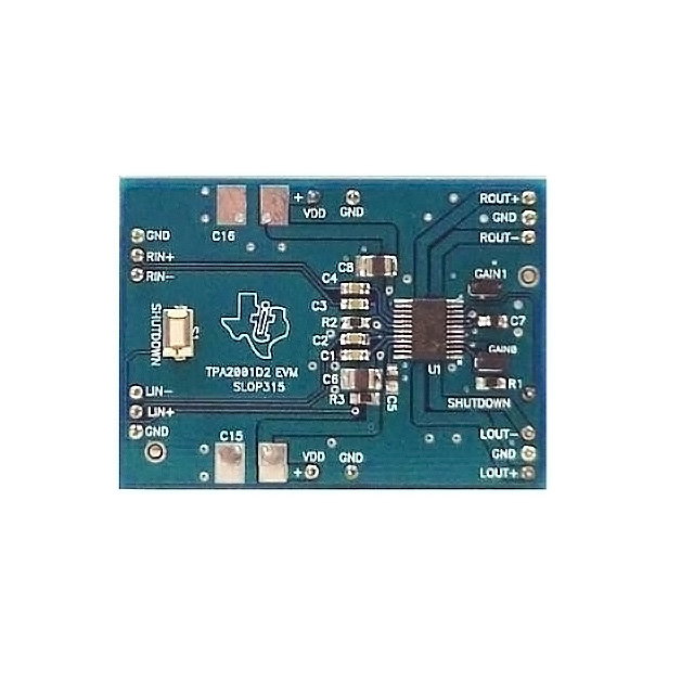 TEXAS INSTRUMENTS 评估、开发板开发工具 TPA2001D2EVM