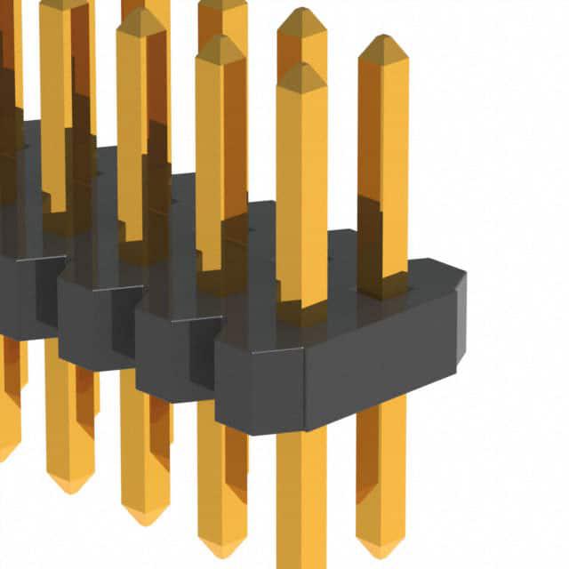 SULLINS CONNECTOR SOLUTIONS 矩形连接器 - 针座 - 公插针 GRPB082VWVN-RC