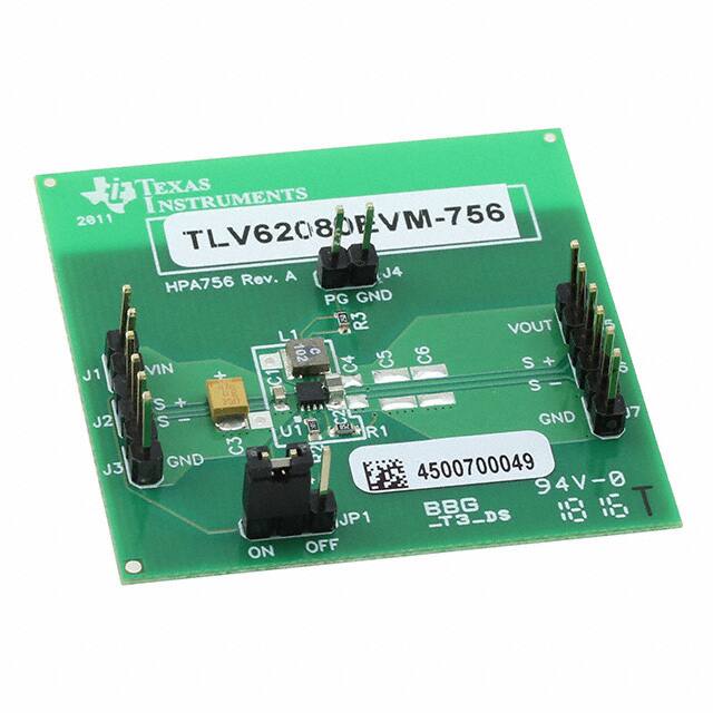 TEXAS INSTRUMENTS DC-DC稳压器 TLV62080EVM-756
